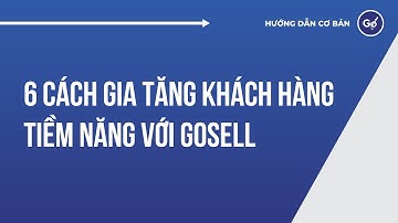 6 Cách Gia Tăng Khách Hàng Tiềm Năng Với GoSELL