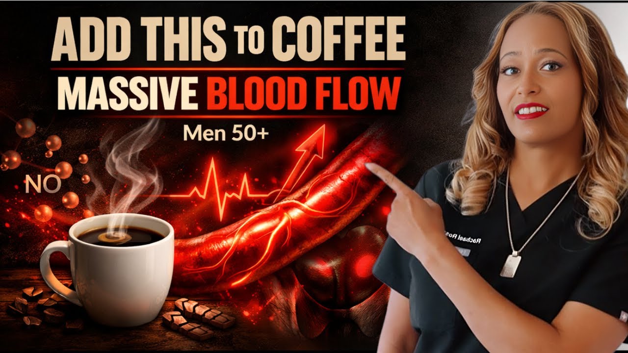 Urologist: 5 Things to Add to Your Coffee For Massive Blood Flow & Vitality | Dr. Rachael Ross