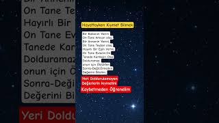 Yeri Doldurulamayacak Değerlerimiz Şfet Şımlar