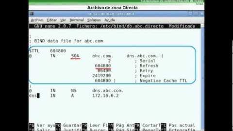 Video Tutorial DNS En Debian 2.6.26 Parte 2.wmv