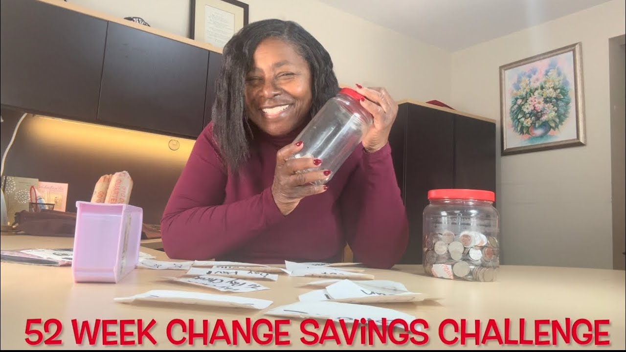 Saving Money (Change) For 52 Weeks You Will Have $1000 Emergency Fund