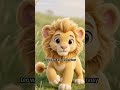 The Brave Little Lion 🦁 | Magical Bedtime Story for Toddlers | Kids Learning Story About Kindness