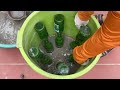 How To Make Beautiful Coffee Table /Flower Pots From Old Trousers And Cement . For Your Home Garden.