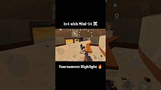 1vs4 clutch with mini-14☠️ #bgmi #johnathanislive #pubg #pubgmobile #gaming #mobilegame #1vs4clutch