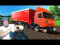 ЗАСТРЯЛ НА КАМАЗЕ В ПОЛЕ - ТРАКТОР ВЫТЯНЕТ? FARMING SIMULATOR 19