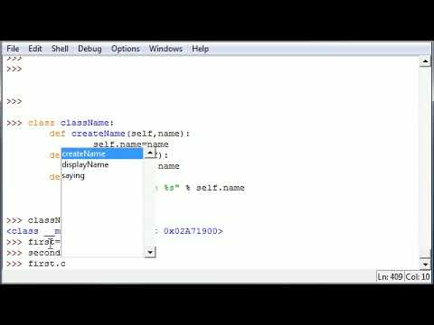 Bobprep Python Programming Tutorial   33   Classes and Self