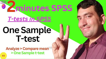 One Sample t-Test in SPSS with Interpretation || Imtiaz Khan