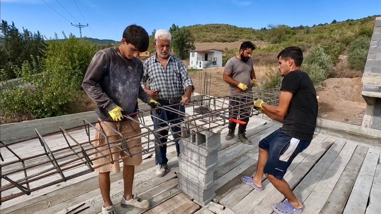 50 Yıllık Tecrübeli Ustadan Demir Bağlama Ve Kolon Kiriş Bağı Yapımı