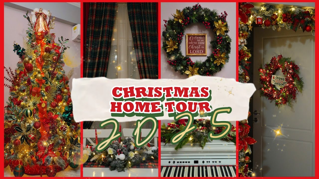 Welcome to Our Christmas Home 🎀 Decorations 2025 🎀  #christmastree #decoration #christmasdecor #2025