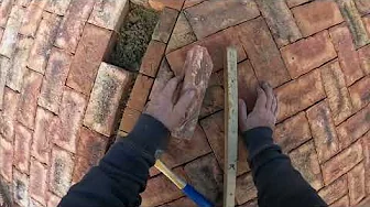 Building a pathway and greenhouse base!