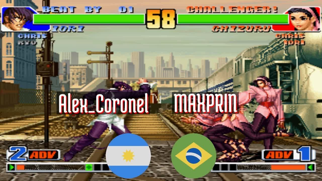 FT5 @kof98: Alex_Coronel (AR) vs MAXPRIN (BR) [King of Fighters 98 ...