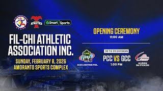 LIVE: Fil-chi Athletic Association Inc,  Opening Ceremony