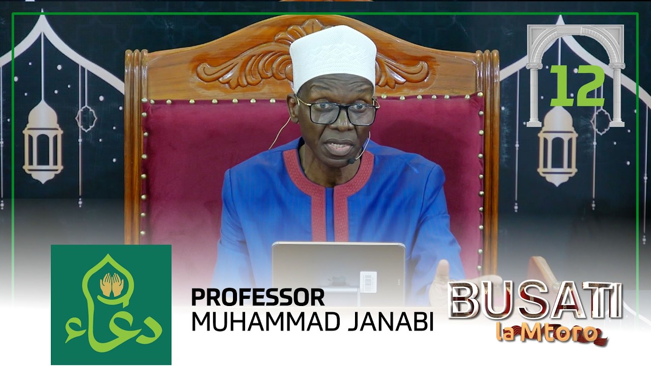 #LIVE 🔴 Busati la Mtoro Na Proffesor Muhammad Janabi Yaqub (12)