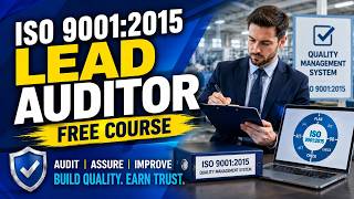 Become an ISO 9001 Lead Auditor | Complete FREE QMS Audit Course