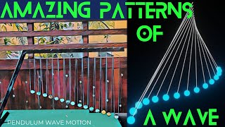 Pendulum waves amazing [physics experiment]!!!