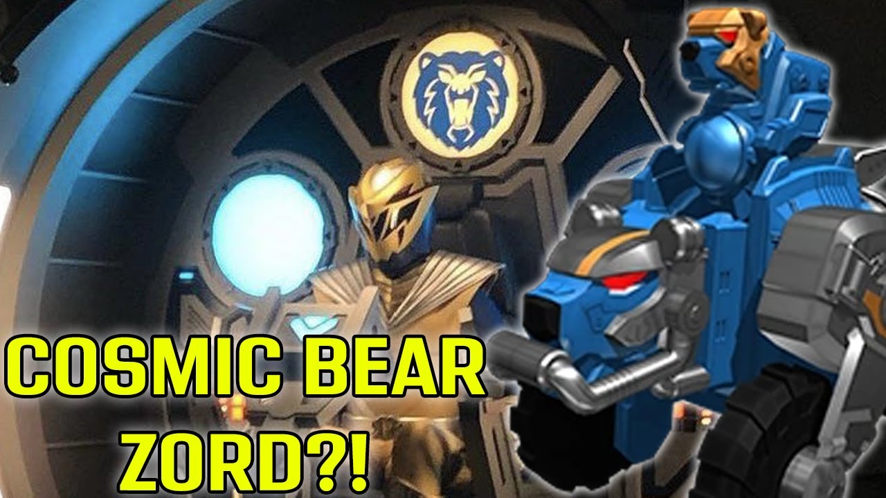 The Bear Zord Appearing In Power Rangers Cosmic Fury? - YouTube