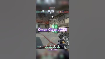 How to defend & hold sites with Omen and ACE!!! #valorant #shorts #gaming