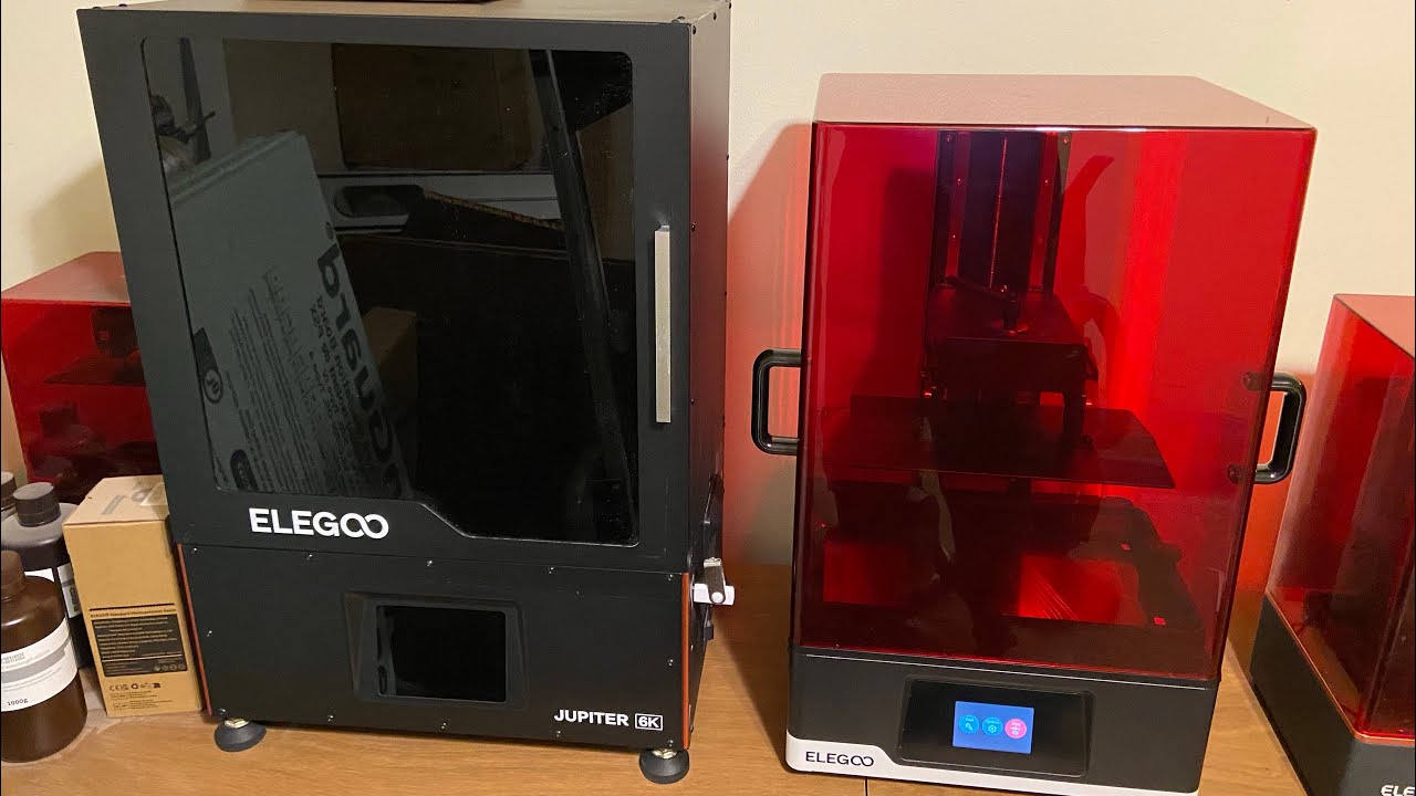 ELEGOO Jupiter 6K Resin 3D Printer