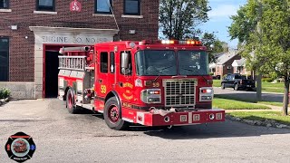 Detroit FD E-59 Responding (Unconscious)