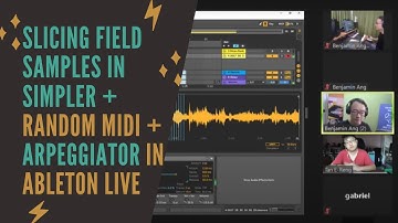 Slicing Field Recording Samples with Arpeggiator / Scale / Random MIDI Effects in Ableton Live