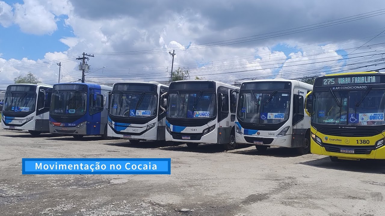 • Movimentação de Ônibus no Cocaia | VIP 2 da Guarulhos Transportes em operação