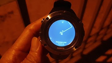 Suunto Ambit3 Peak Navigation screens