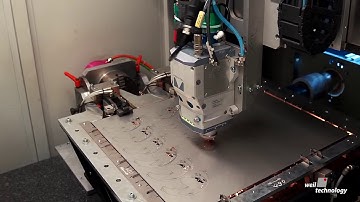WEIL Technology - Laser cutting Laser cutting cells for highly dynamic 2D and 2 ½ D machining