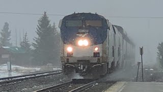 Eastbound California Zephyr Arrives Into Fraser, Co Wip