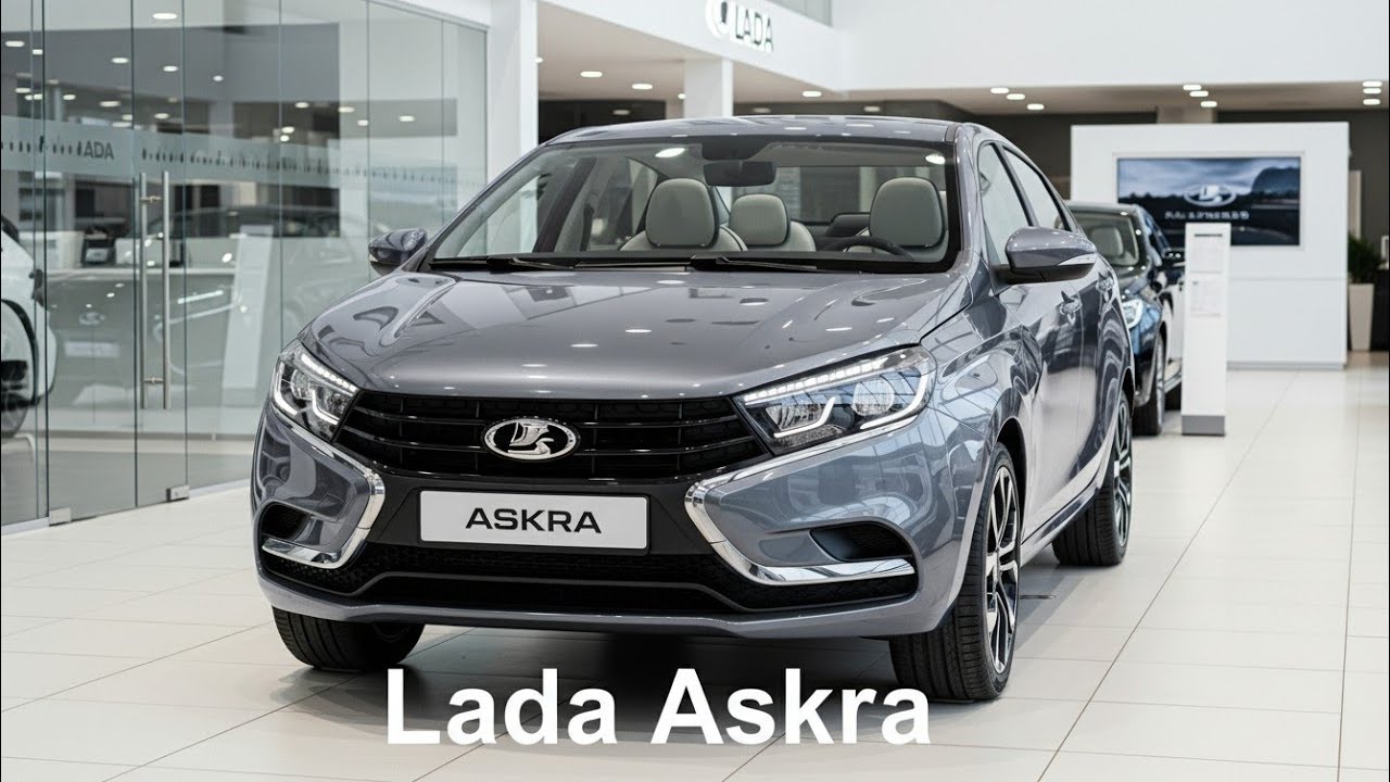 Lada Iskra Luxury Red | Premium Russian Car 2026 | Stunning Showroom Reveal