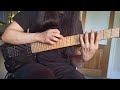 Here is a tapping riff because I don&#39;t like writing solos