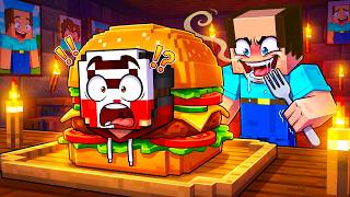 🍔ZENGİN vs FAKİR BURGER ! - Minecraft