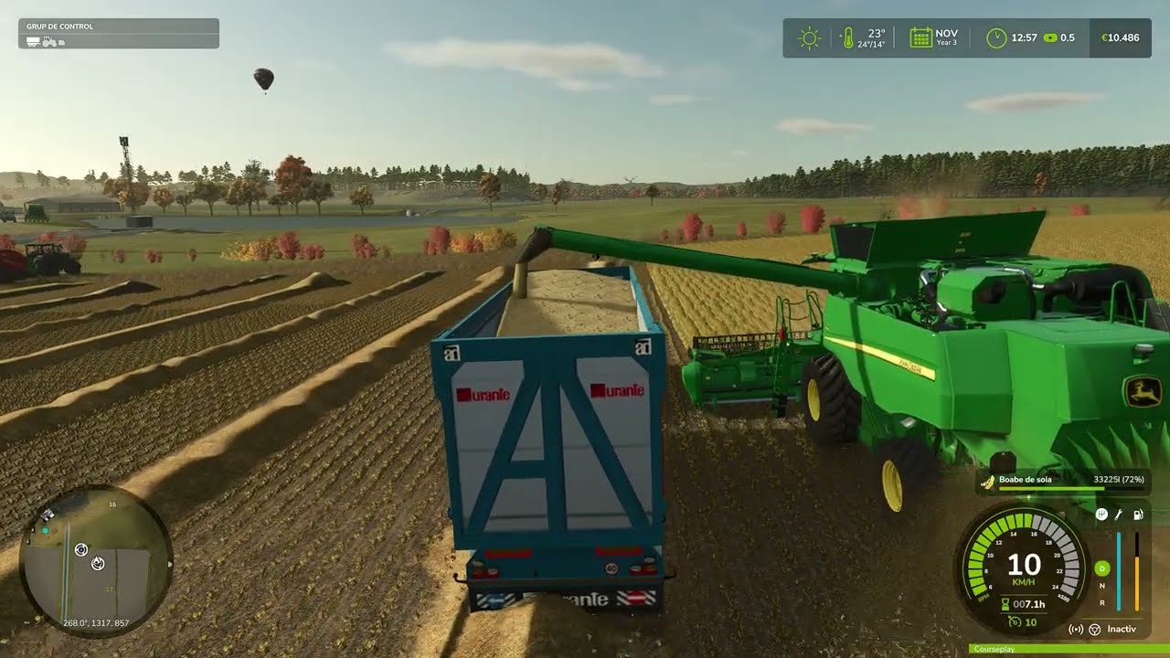 FARMING SIMULATOR 25 | Harvest soybean & spraying crops| Farmlands #22