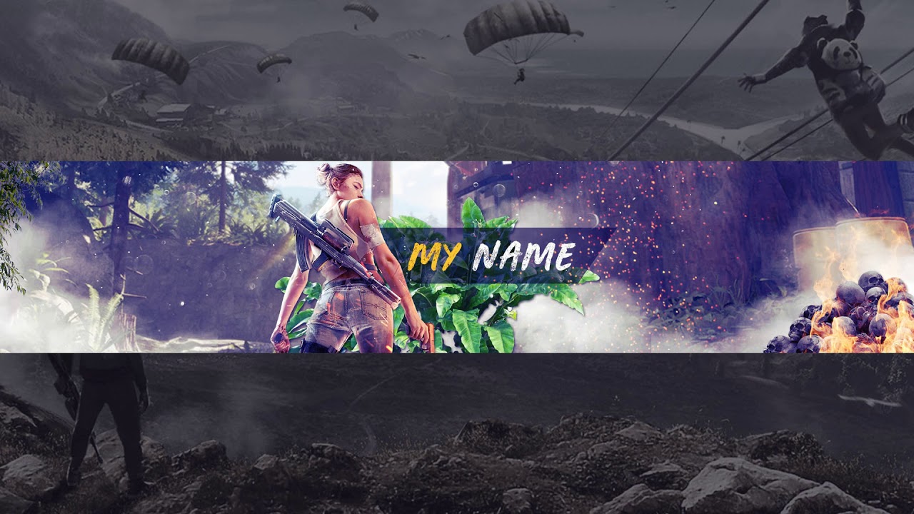 Free Fire Youtube Banner Template Free Download Link Photoshop Psd New Youtube Discover 87 free youtube banner png images with transparent backgrounds. free fire youtube banner template free