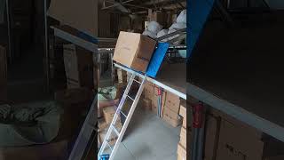 Alu-ladder Material Lift, solar lift, solar hoist, pv lift #hoist #lift #solar #PV #panel