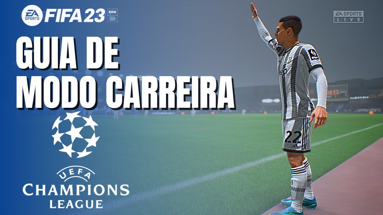 FIFA 23 - CHAMPIONS LEAGUE 23/24 NO MODO CARREIRA 