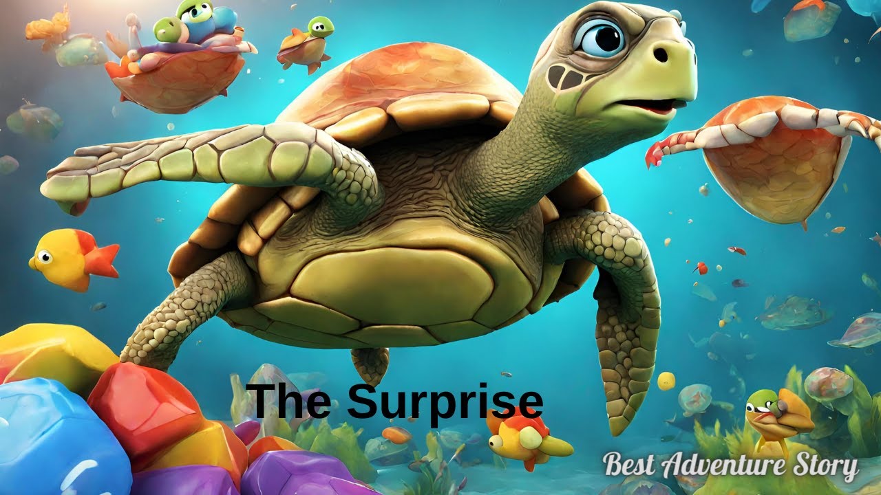 Сюрприз Скоростной Черепахи | Лучшая приключенческая история на ночь |