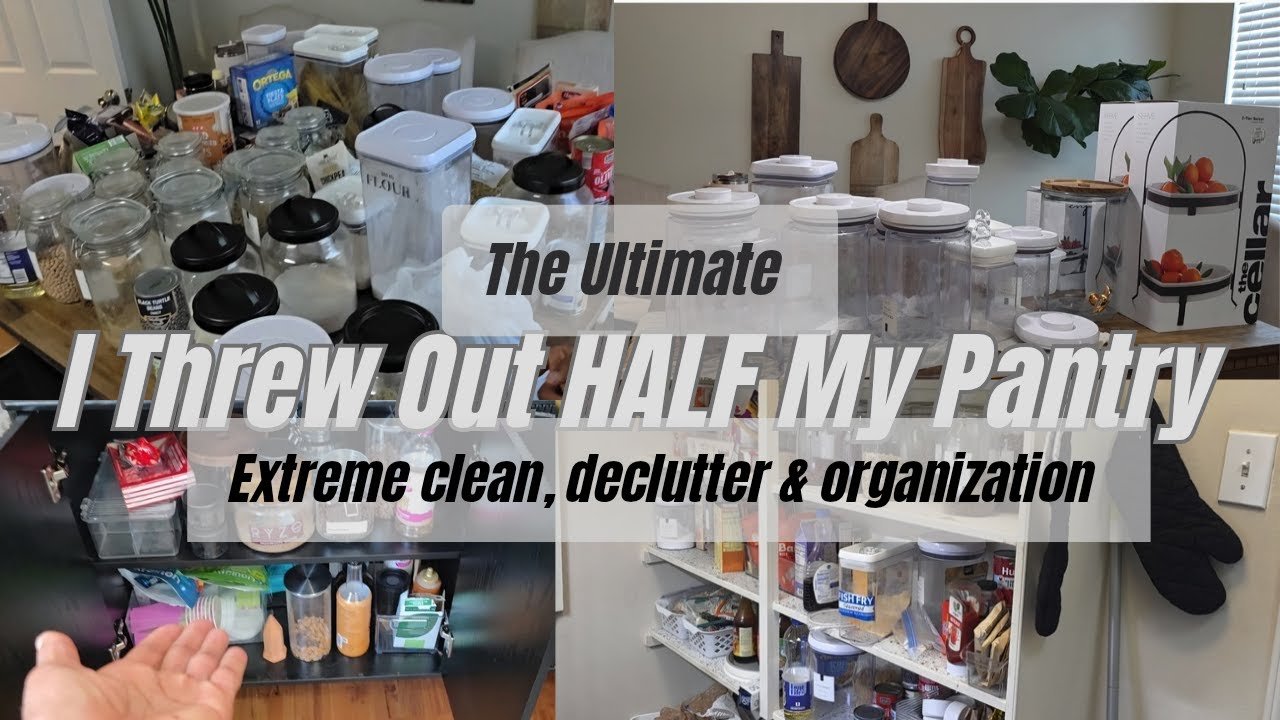 Extreme Pantry Declutter Before 2026 | Living With Less Ep. 5