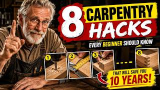 8 Carpentry Hacks Every Beginner Should Know (That Will Save You 10 Years)