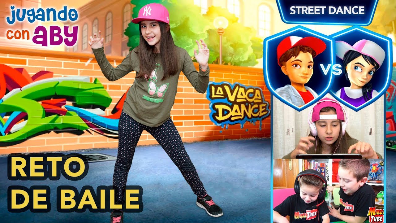 Reto de Baile en La Vaca Dance con Mikeltube YouTube