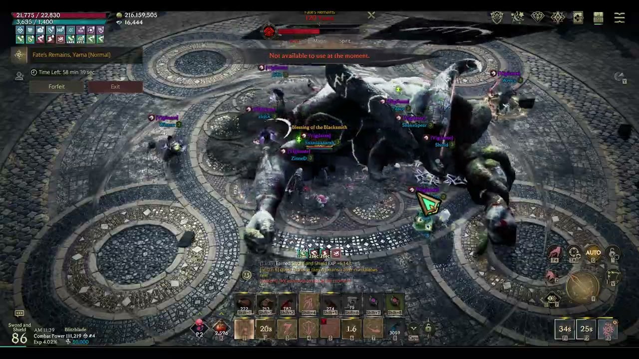 LORDNINE: Infinite Class - Fate's Remains, Yama Boss Raid & Rewards (Normal Difficulty)