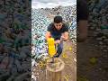 A man created something amazing out of a discarded bottle
