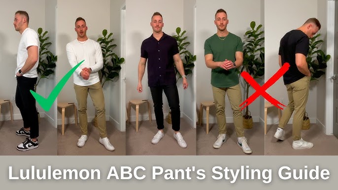 Best Men's Pants  Bylt Basics Everyday Pant vs Lululemon ABC Pant 
