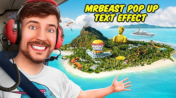 Mr Beast Pop Up Text Effect In Premiere Pro || Text Animation in Premiere Pro #texteffect #popuptext