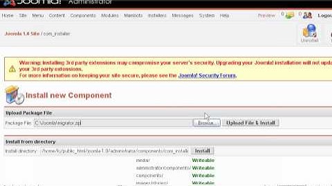 How to prepare Joomla 1.0.x for migration to Joomla 1.5.x - Joomla Tutorials