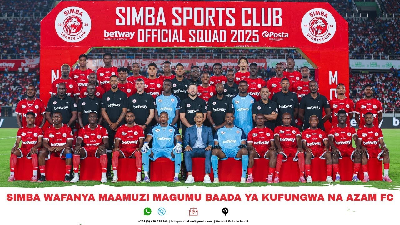 SIMBA WAFANYA MAAMUZI MAGUMU BAADA YA KUFUNGWA NA AZAM FC - YouTube