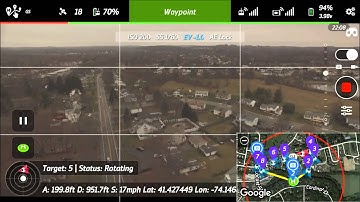 Litchi App Screen Recording