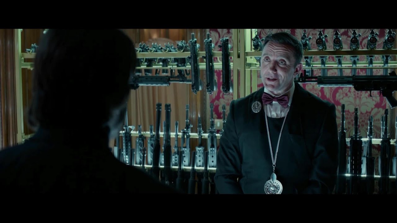 ジョン・ウィックの格好いい武器調達