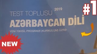 Azərbaycan Di̇li̇ Yeni̇ Test Toplusu Düzgün Cavablar 1 Hi̇ssə