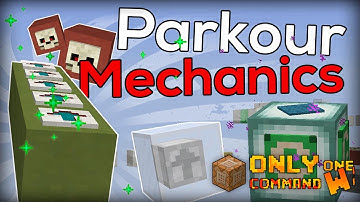 New Parkour Mechanics with only one command block.