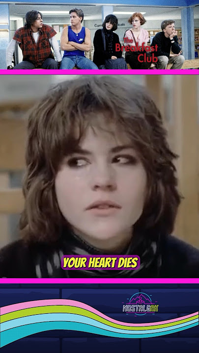 When you grow up, your heart dies 💔 This hits hard. #thebreakfastclub #80s #80smovies